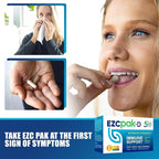 EZC Pak 5-Day Immune System Booster with Echinacea, Vitamin C, Zinc & Vitamin D - Tapered Immune Support Supplement for Adults - Supports Immunity, Easy Travel-Size Supplement Pack - (Pack of 2)
