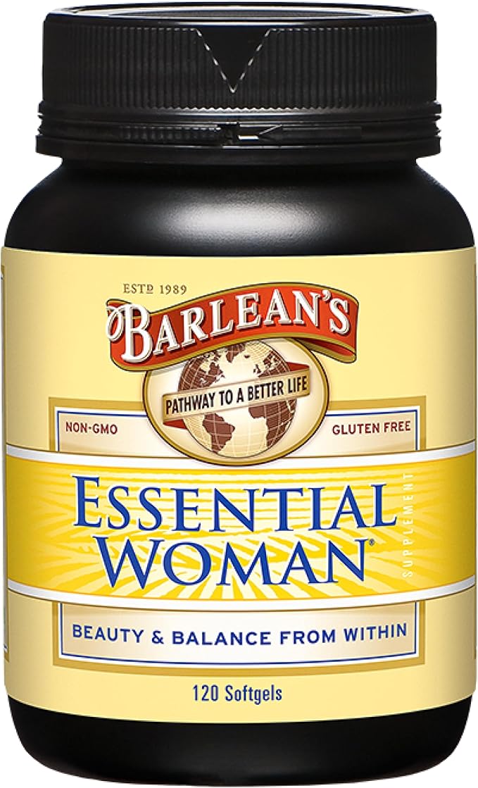 Barlean's Organic Oils Essential Woman, 120 Count Bottle