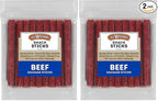 Old Wisconsin Beef Sausage Snack Sticks, Naturally Smoked, Ready to Eat, High Protein, Low Carb, Keto, Gluten Free, 26 Ounce Resealable Package (Pack of 2)