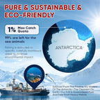 Liposomal Antarctic Krill Oil Omega 3 Gummies 2000mg - Cellular Level Absorption Omega-3 with EPA, DHA & Astaxanthin - Antioxidant & Brain Support - Fish Oil Supplements Alternative - 60 Count
