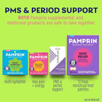 Pamprin Multi-Symptom Formula, with Acetaminophen, Menstrual Period Symptoms Relief including Cramps, Pain, Bloating, and Irritability 40 Caplets