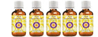 dève herbes Pure Cucumber Oil (Cucumis sativus) Cold Pressed (Pack of Five) 100ml X 5 (16.9 oz)