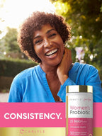Carlyle Women's 25 Billion CFU Probiotic | Supported by 27 Strains | 30 Delayed Release Capsules | Vegan, Non-GMO and Gluten Free | for Her