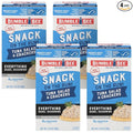 Bumble Bee Snack On The Run Everything Bagel Seasoning Tuna Salad With Crackers Kit, 3.35 oz - Ready To Eat, Spoon Included - Wild Caught Tuna - Shelf Stable & Convenient Protein Snack (Pack of 4)