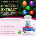 healblend DIM Ultra Dietary Supplement 350mg with Bioperine, Diindolylmethane, Estrogen Metabolism Support, Hormone Balance & PMS Relief, 60 Capsules (3)