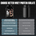 NutraBio 100% Whey Protein Isolate Protein Powder, 25g Protein with Complete Amino Acid Profile, Non-GMO, Soy & Gluten Free, Low Carb, Low Calorie Whey Protein Powder, Chocolate Coconut, 2 Lbs