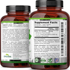 Zazzee Extra Strength Mullein Leaf 10:1 Extract, 60 Vegan Capsules, 2 Month Supply, Verbascum Thapsus, Respiratory & Lung Support, Certified Kosher, 100% Pure Leaf Powder, Non-GMO, Made in the USA
