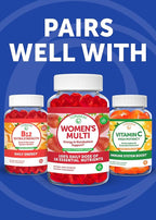 Lunakai USA Made Vegan Energy Gummies – Daily Energy Supplements – 3000mcg Vitamin B12 Gummies for Women & Men – for Home or On‑The‑Go Use - 3 Pack