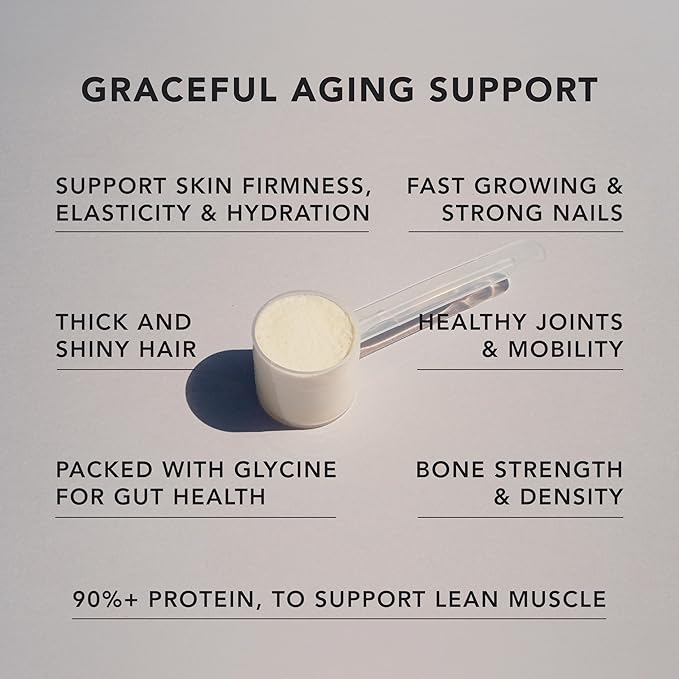 AMANDEAN Marine Collagen Peptides Powder. Double Hydrolyzed for Increased Absorption. Wild-Caught Fish Collagen Supplement. Type 1 & 3 Collagen Protein. 18 Amino Acids for Skin, Hair, Nails.