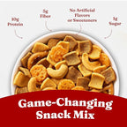 Catalina Crunch Protein Snack Mix with Cheese Crisps | 10g Protein, 1g Sugar per Serving | Good Source of Fiber, Keto, Gluten Free | Variety Pack (Pack of 6) - Packaging May Vary