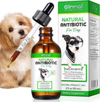 Dog Antibiotics for Skin Infection, Antibiotic for Dogs, Natural Antibiotics for Dogs Multivitamin Support Immune and Dog Allergy Itch Relief, Pet Antibiotics Supplement, 2 Fl Oz
