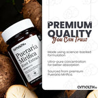 AMALTH Pueraria Mirifica Capsules 1000 mg 120 Capsules Estrogen Supplement for Women, Men and Transgender, Menopause Relief, Female Wellness Support Pills