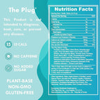The Plug Liver Cleanse Detox & Repair Drink - Plant Based Herbal Electrolyte Drink for Liver Support & Health, Bloating Relief, Restore Antioxidants & Minerals | Liver Complex Energy Drink (6-Pack)