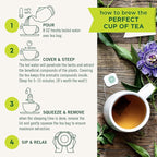 Traditional Medicinals Tea, Organic Peppermint, Soothes Your Belly, Refreshing & Minty, 48 Tea Bags