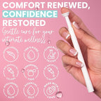 Hydro GYN Vaginal Moisturizer | Long Lasting for Vaginal Dryness & Irritation | Hyaluronic Acid & Vitamin E | Feminine Care Hormone Free | Pre and Post Menopausal | 12 Vaginal Suppositories