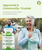 BariSlim Bariatric Calcium Gummies - Specially Formulated Bariatric Vitamins for Patients After Weight Loss Surgery - Supports Energy Levels & Bone Health | Kiwi (90 Vegan Gummies)