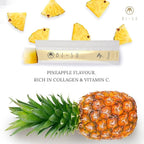BI-SU Extract Jelly Stick/BI-SU Enzyme Stick | Natural Swiftlet Nests Extract, Collagen, Vitamin C, Japanese Beauty, Anti-aging, Strengthens Elasticity, GI Health, 10 PCS each Rose/Pineapple/Enzyme
