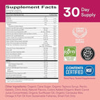SmartyPants Multivitamin Gummy for Women 50 and Over: Omega 3 Fish Oil (EPA/DHA),Methylfolate,CoQ10,Vitamin D3,C,Vitamin B12,B6,A,K & Zinc,Biotin,Gluten Free,(30 Day Supply),120 Count (Pack of 2)