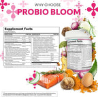 Clean Nutraceuticals Probiotics for Women with D Mannose, Cranberry Extract, Wild Yam, Chasteberry - 20 Probiotic and Prebiotic Strains - PH Balance, Womens Probiotic for Digestive Health - 60 Count