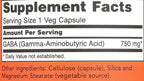 NOW Foods Supplements,GABA (Gamma-Aminobutyric Acid) 750mg,Neurotransmitter Support*,100 Veg Capsules,(Pack of 2)