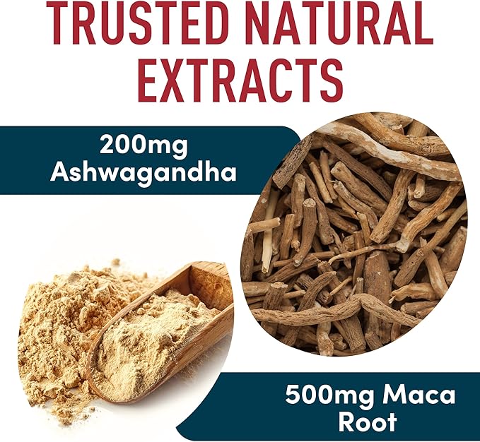 Myo-Inositol & D-Chiro Inositol 40:1 Ratio 2,000 mg - PCOS Supplements with Maca Root & Ashwagandha - Ovarian Health Support Vitamins - Hormone & Fertility Supplements for Women - 120 Vegan Caps