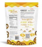 BeyondTwistz Low Carb Pretzels, Starter Pack, Keto Friendly, 2g Net Carbs, 18g Protein, Powered By HealthSense® High Fiber Wheat Flour, Family Size 8oz Bag, Pack of 4