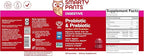 SmartyPants Adult Probiotic & Prebiotic Gummies for Digestive Health: 6 Billion CFU Gut Health Supplement, Clinically Studied Prebiotic for Immune Support, Grape, 60 Count (30 Day Supply)