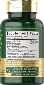 Carlyle Opti-Bean | 150 Tablets | Digestive Support | Gas, Bloating & Discomfort Enzyme Blend | Vegetarian, Non-GMO & Gluten Free Supplement