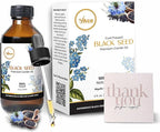 My Ace Black Seed Carrier Oil | 100% Pure Cold Pressed Oil for Hair Growth, Skin & Face Care, Body Moisturizer, Massage & Aromatherapy – 4 fl oz
