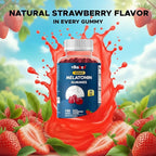 Vitabod Melatonin 20mg Gummies - 180 Count - Drug Free - Natural Strawberry Flavor - Vegetarian, Non-GMO, Gluten Free (2 Bottles)