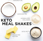 Keto Science Ketogenic Meal Shake Vanilla Dietary Supplement, Keto Protein, Rich in MCTs and Protein, Packed with Collagen, Vitamins and Minerals, Keto and Paleo Friendly, Weight Loss, (14 servings), 20.49 Oz