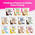 Bootylicious | 25g Protein Muffin | Birthday Cake | Low Carb, 16g Fiber, Low Glycimic Index, Low Sugar, 2.54oz Cup, 12-Pack
