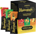 Ambrosia Hydroglyph Fasting Electrolytes Packets | Hydration Powder with Amino Acids | Sugar Free Electrolyte Powder for Fasting & Intra Workout | 30 Single Servings, Variety Pack