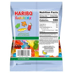 Haribo Gummi Candy | Funtastic Mix in Shareable Size Bags | Many Shapes & Flavors, 5 oz. (Pack of 12)