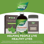 Nature’s Way Chlorofresh Liquid Chlorophyll, Chlorophyllin Copper Complex, Internal Deodorant Supplement, Supports Healthy Skin and Detox Pathways*, Mint Flavored, 16 fl oz