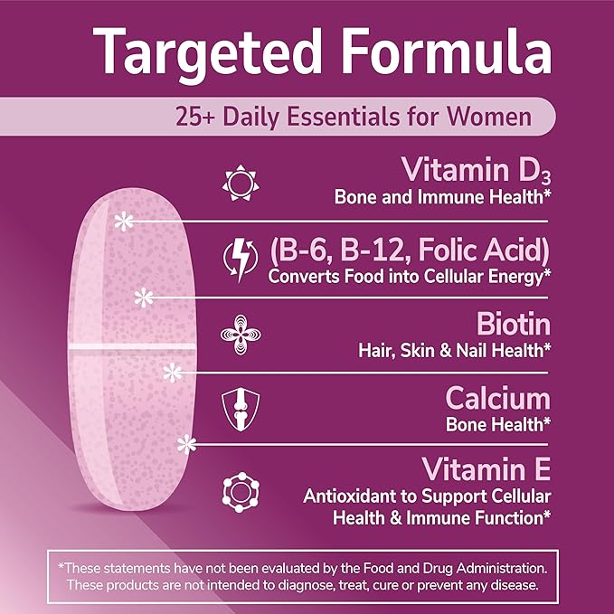 21st Century Sentry Women Multivitamin Tablets, 120 Count