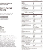 TRU Supplements Plant Based Protein Powder, BCAA, EAA, 20g Vegan Brown Rice & Pea Protein, 100 Calories, 27 Vitamins, No Artificial Flavors 25 Servings 25 Servings (Dulce De Leche)