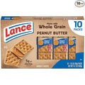 Lance Baked with Whole Grain Peanut Butter, 10 Count 1.52 Oz