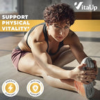 VitaUp Mushroom Supplement - USA Made 10 in 1 Mushroom Complex - Mushroom Capsules with Lions Mane, Cordyceps, Turkey Tail, Reishi, Shiitake for Cognitive & Immune Support - 120 Count