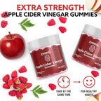 Droppels Apple Cider Vinegar Gummies 1000mg with Beet Root & Pomegranate | Non-GMO, Vegan-Friendly, Gluten Free | Supports Digestion, Metabolism, Energy & Immune Health | Raspberry Flavor
