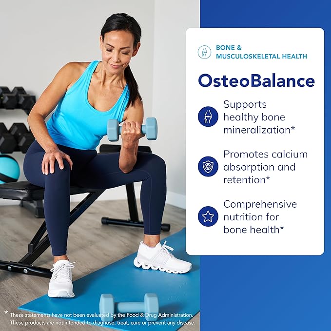 Pure Encapsulations OsteoBalance | Hypoallergenic Supplement to Promote Calcium Absorption and Enhance Healthy Bone Mineralization* | 210 Capsules