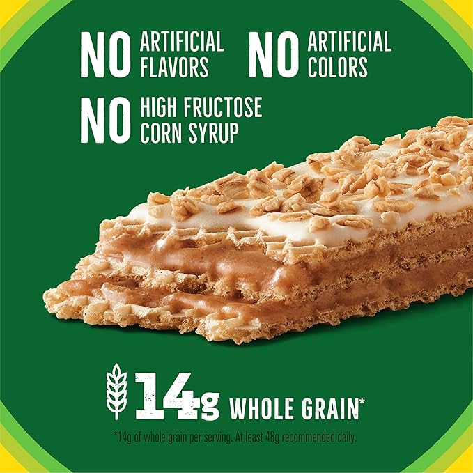 Nature Valley Crispy Creamy Wafer Bars, Honey Vanilla, Whole Grain, 5 Bars, 6.5 oz