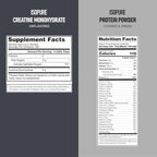 Isopure Bundle of Zero Carb 100% Pure Whey Isolate Protein Powder, Cookies & Cream, 25g Protein Per Serving, 1 Lb, 15 Servings + Isopure 100% Pure Creatine Monohydrate Powder, 100 Servings