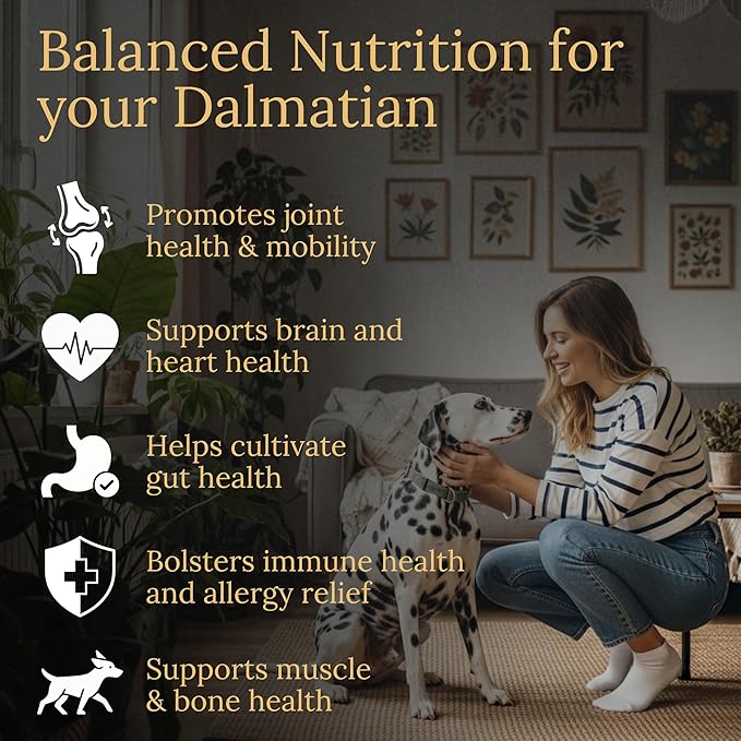 Dalmatian Multivitamins, 90 Count, Made in the USA with Real Bacon
