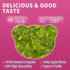 Cortisol Gummies For Women- Promote Relaxation and Support Mood- Natural Ingredients with Ashwagandha, Rhodiola Rosea, etc. Cortisol Manager Gummies for Adrenal Support,Vegan,Apple Flavor,180 Count