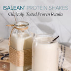 IsaLean Protein Shake Complete Superfood Meal Replacement for Maintaining Healthy Weight and Lean Muscle Growth with 24 Vitamins and Minerals-29.6 oz - 14 Meal Canister Natural Creamy Vanilla