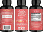 Happy Healthy Hippie GLP-1 Supplement (Metabolaid™ + Chromium) + Appetite Suppressant for Women | Metabolism Booster (AMPK) for Weight | Belly Fat Burner | Hunger & Cravings Control - 30 Vegan Caps