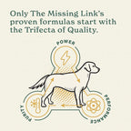 The Missing Link Hip & Joint + Probiotics Supplement 1lb Bag - Superfood Powder for Dog Cartilage & Bone Health, Joint Mobility & Flexibility