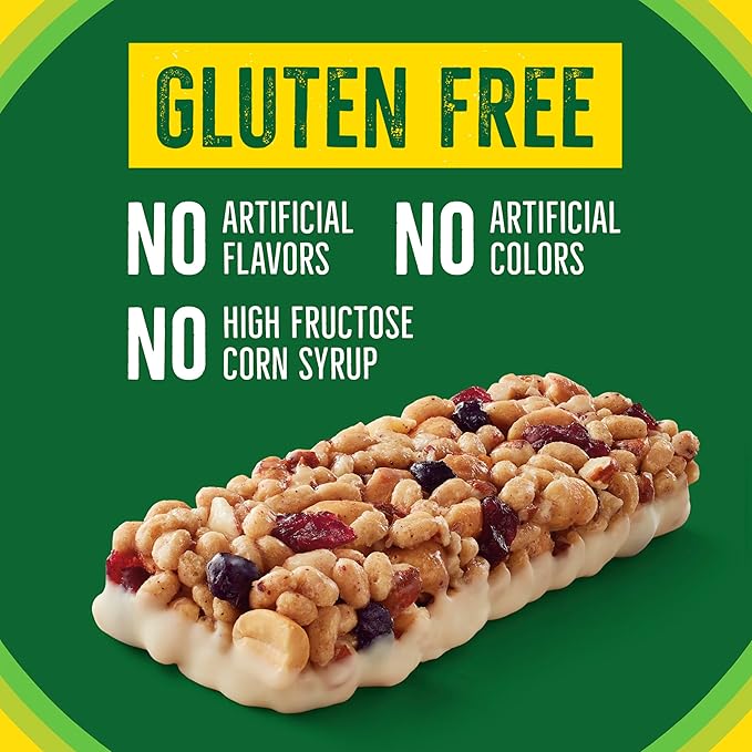 Nature Valley Protein Smoothie Chewy Snack Bars, Berry Blend Protein Bars, 7.1 oz, 5 Count (Pack of 2)