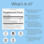 Needed. Cellular Aging Support - Antioxidants Supplement with Alpha Lipoic Acid, Acetyl L-Carnitine & PQQ - Third Party Tested Mitochondrial Supplement - 30 Servings